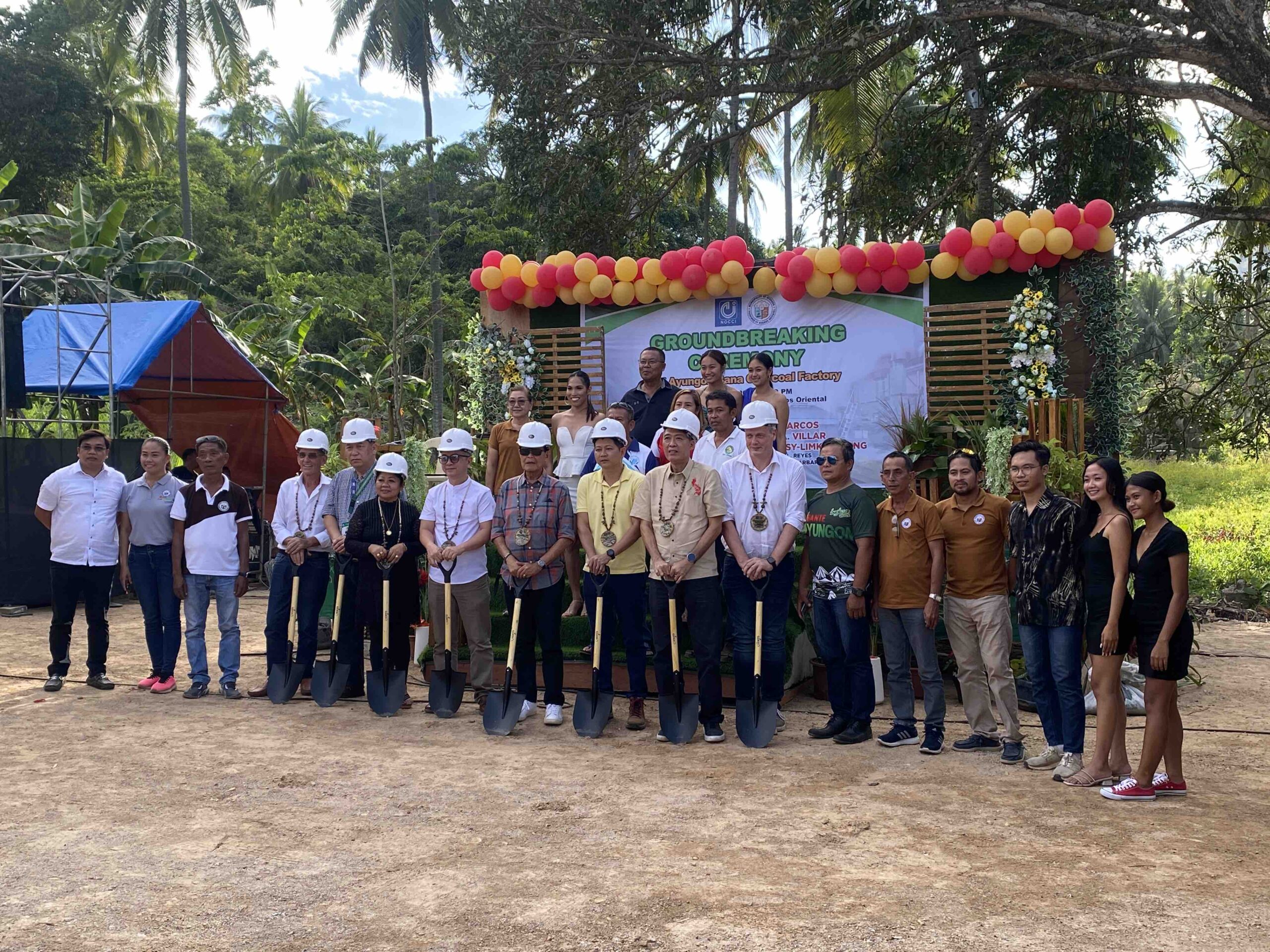 Ground Breaking Ceremony – Ayungon Bana Charcoal Facility